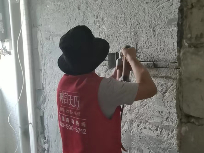紅磚砌墻是原始的隔斷手法，你知道衛(wèi)生間隔斷墻用紅磚怎么弄嗎(圖2)