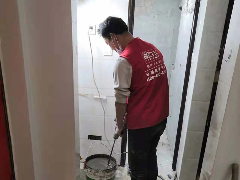 紅磚砌墻是原始的隔斷手法，你知道衛(wèi)生間隔斷墻用紅磚怎么弄嗎(圖3)