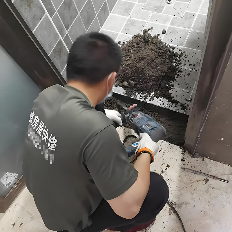 衛(wèi)生間過門石沒做防水怎么補救(圖1)